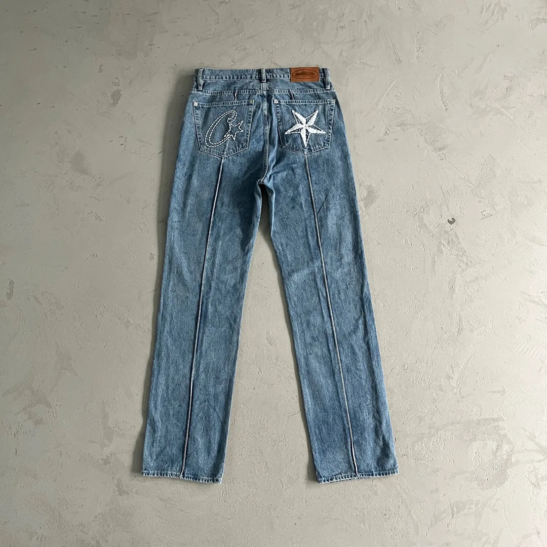 Star Denim Pants