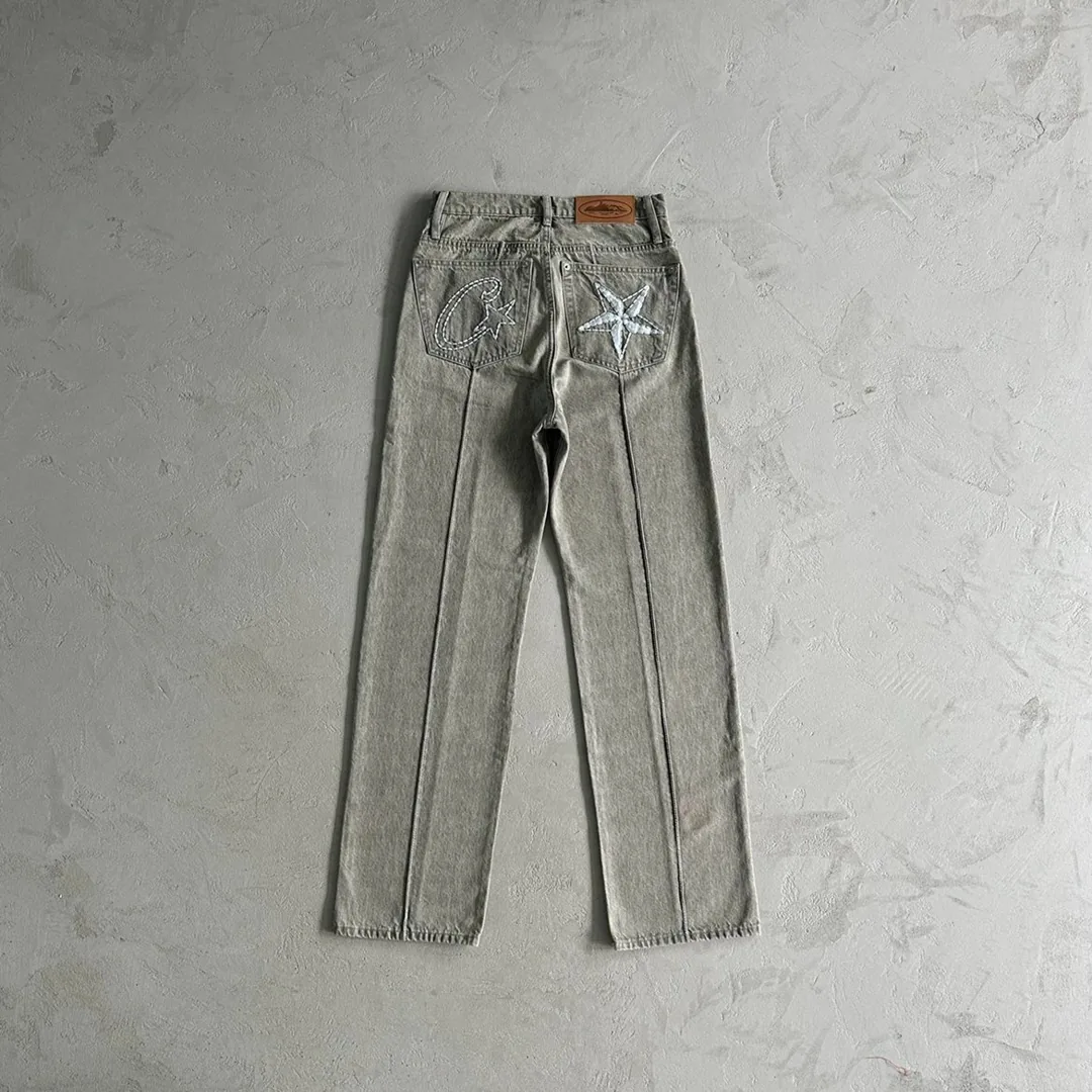Star Denim Pants