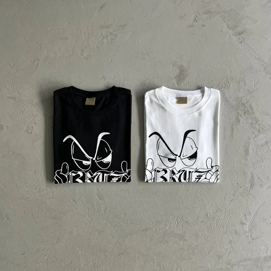 Cartoon Eyes Graphic Tee