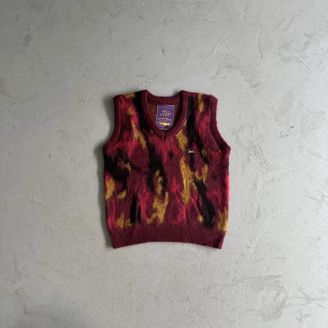 Mohair Camo Tank Top