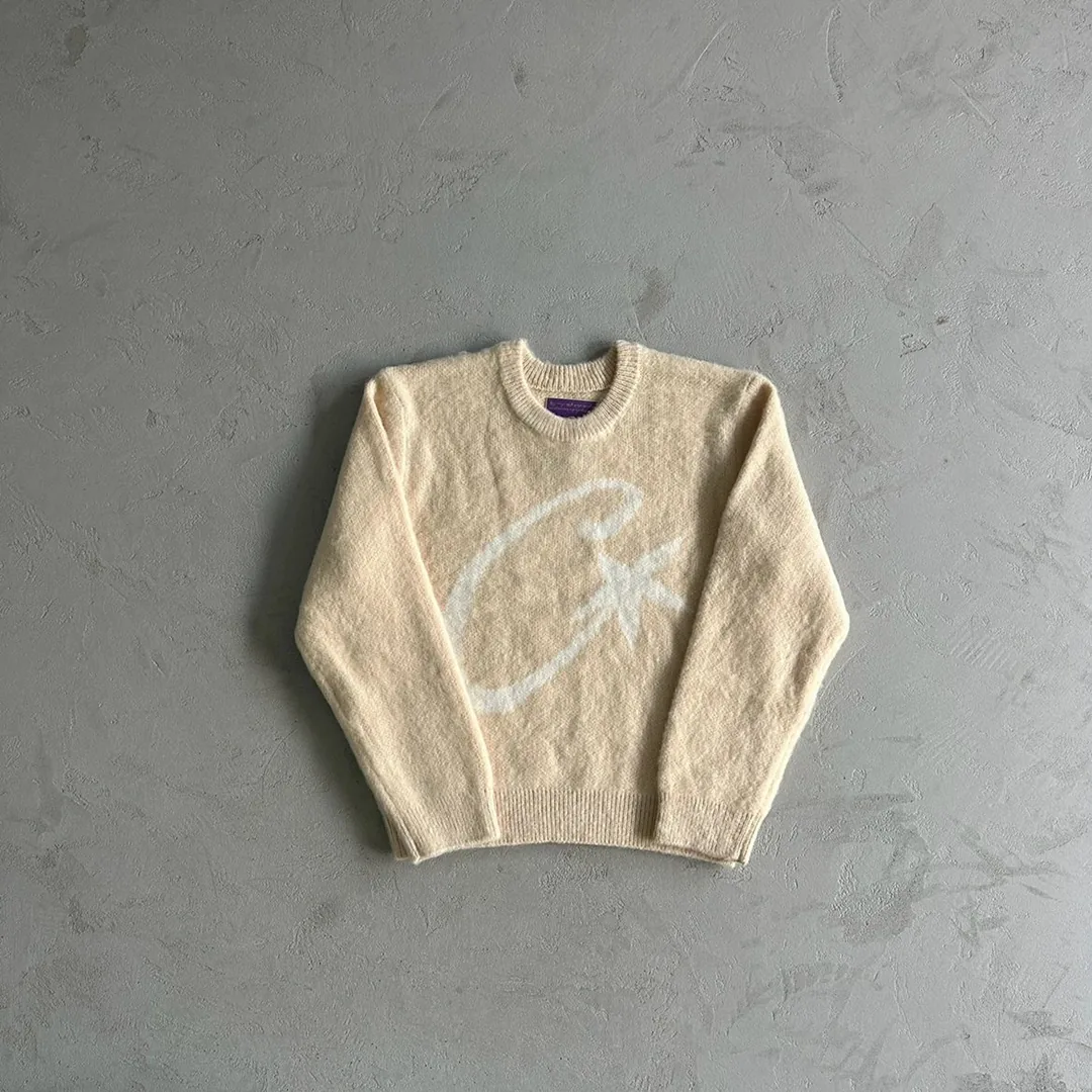 Corteiz Big C Mohair Knit Sweater