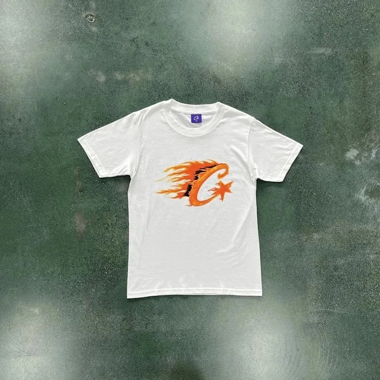 Corteiz Big C Flame Tee