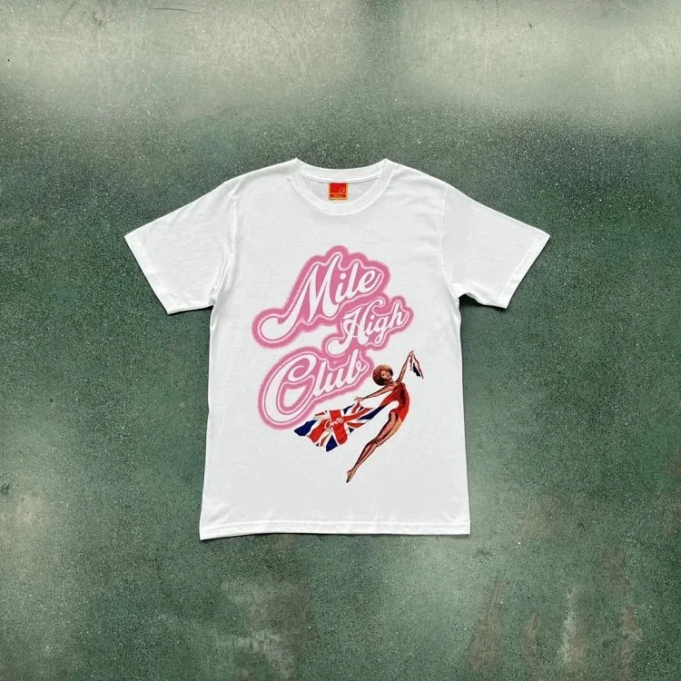 Corteiz Dancer Flag Print Tee