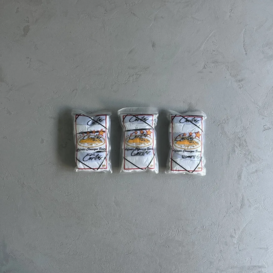 Corteiz White Boxer Briefs