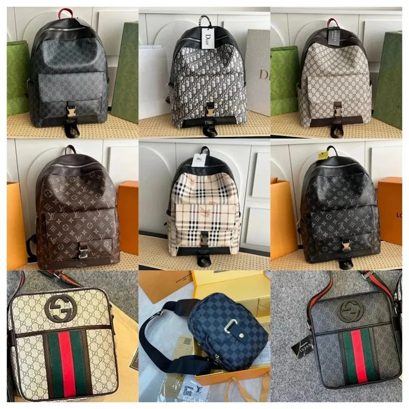 Gucci GG Backpack Messenger Bag Collection