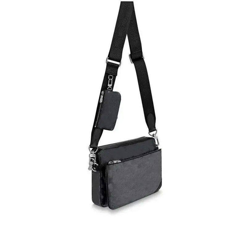 Louis Vuitton Monogram Eclipse Trio Messenger Bag
