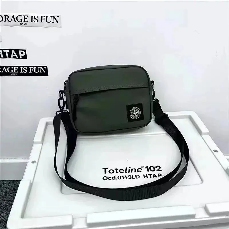 Stone Island Compass Badge Nylon Crossbody Bag