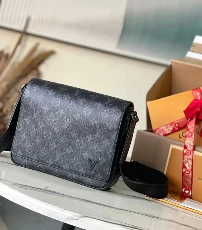 Louis Vuitton Monogram Eclipse District Messenger Bag