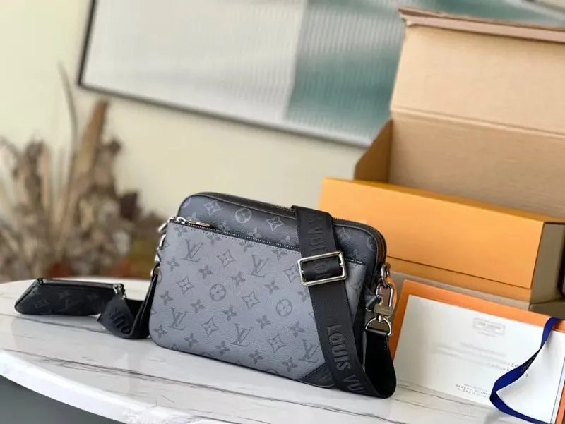 Louis Vuitton Monogram Eclipse Trio Messenger Bag