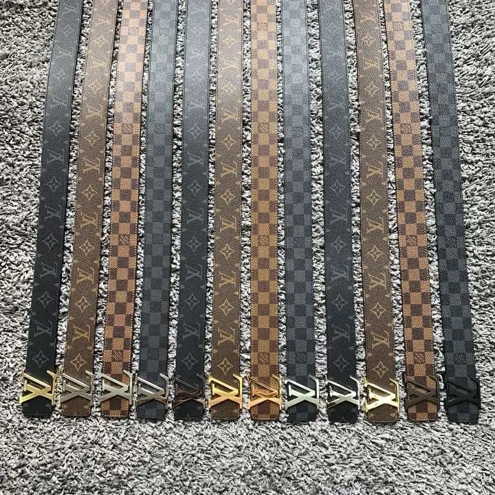 Louis Vuitton Damier Canvas Belt Collection