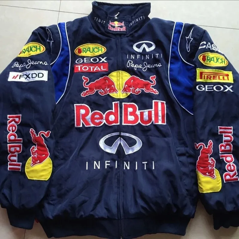Red Bull Racing F1 Embroidered Bomber Jacket
