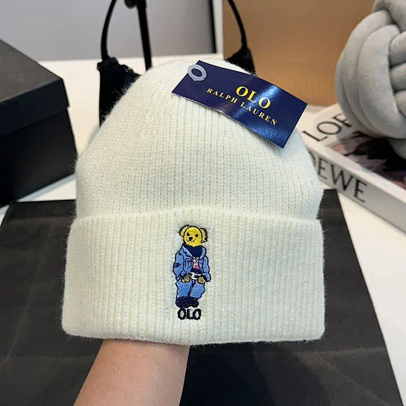 Ralph Lauren Polo Bear Knit Beanie