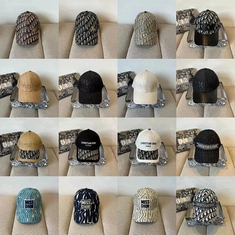 Dior Oblique Jacquard Baseball Cap Collection