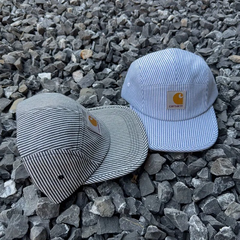 Carhartt Logo Patch Hickory Stripe Cap