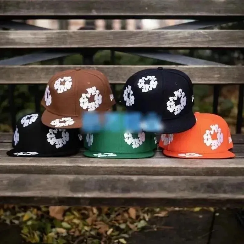 Denim Tears Cotton Wreath Fitted Cap Collection