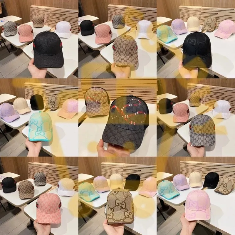 Gucci GG Monogram Baseball Cap Collection