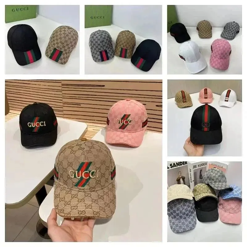 Gucci GG Monogram Baseball Cap Collection