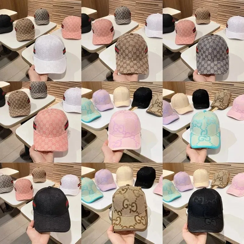 Gucci GG Monogram Baseball Cap Collection