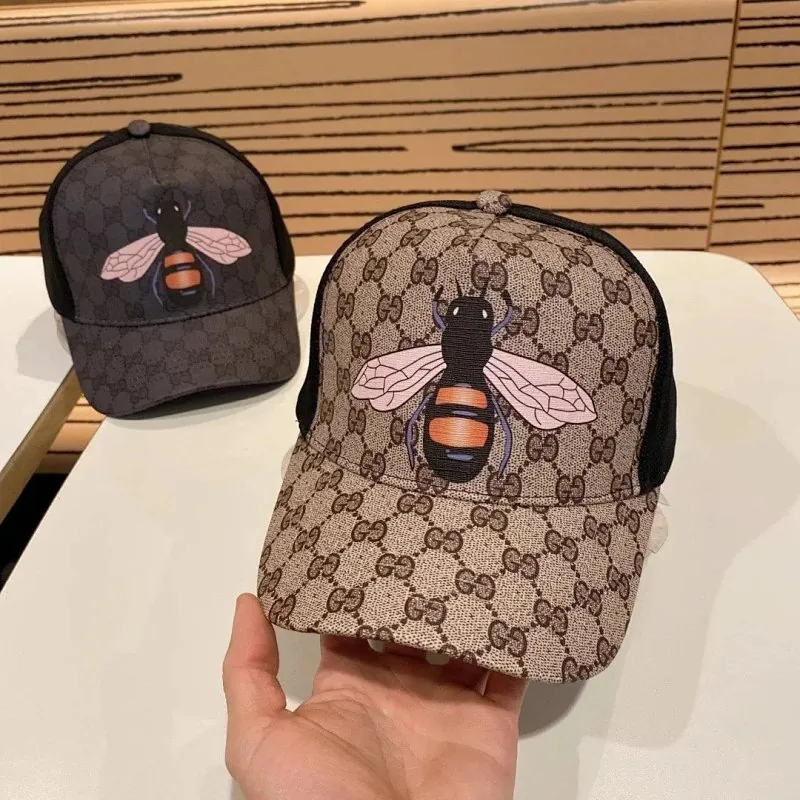 Gucci GG Bee Embroidered Baseball Cap