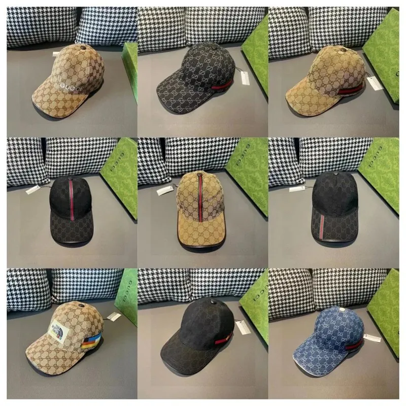 Gucci GG Supreme Canvas Baseball Cap Collection