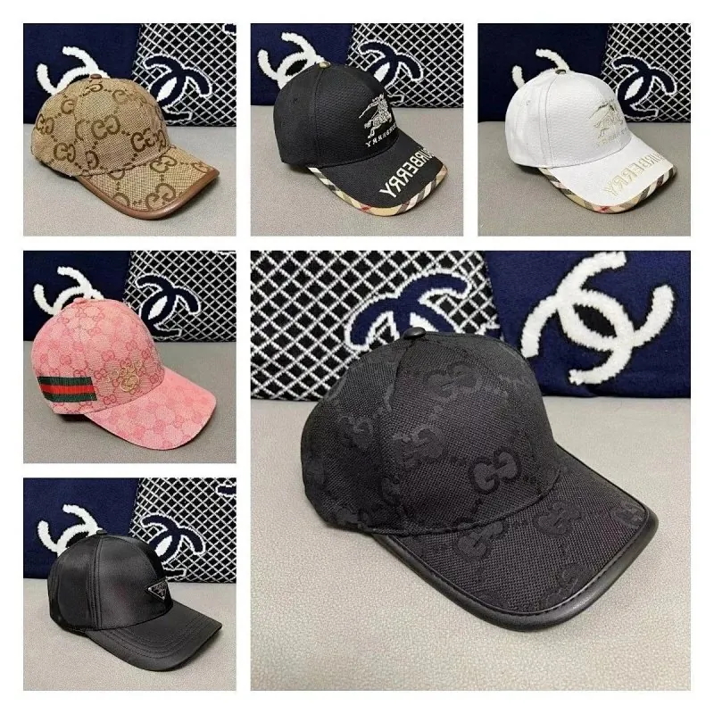 Gucci GG Monogram Baseball Cap Collection