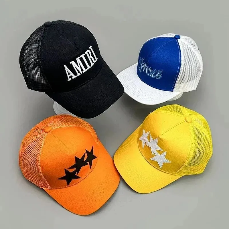 Amiri MA Star Mesh Trucker Hat Collection