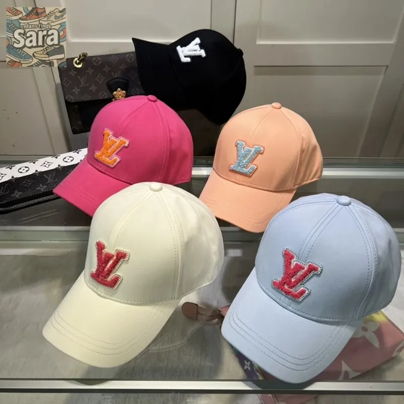 Louis Vuitton LV Logo Baseball Cap Collection