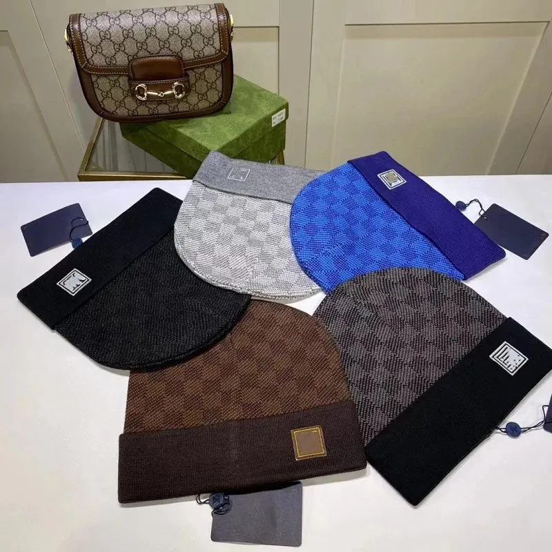 Louis Vuitton Damier Knit Beanie Collection