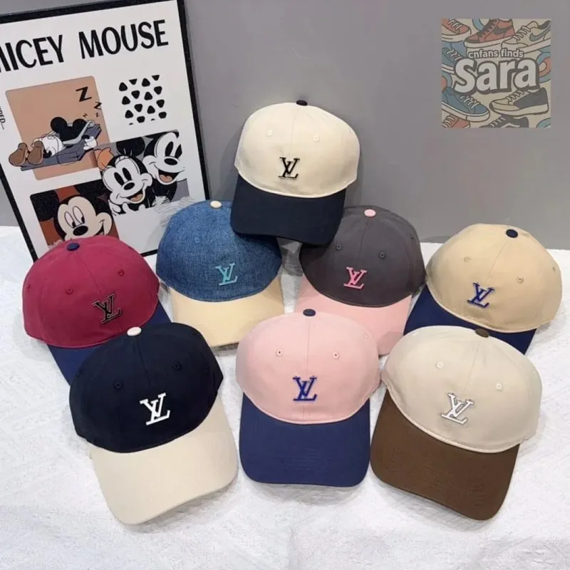 Louis Vuitton LV Logo Baseball Cap Collection