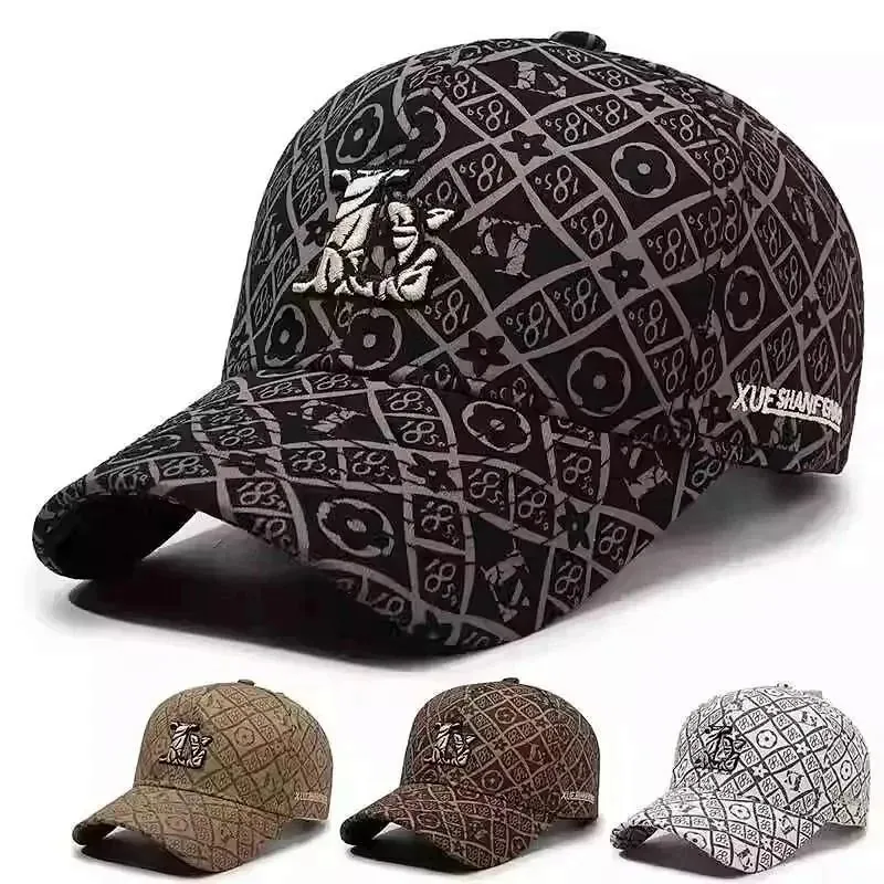 Louis Vuitton Monogram Lattice Baseball Cap Collection