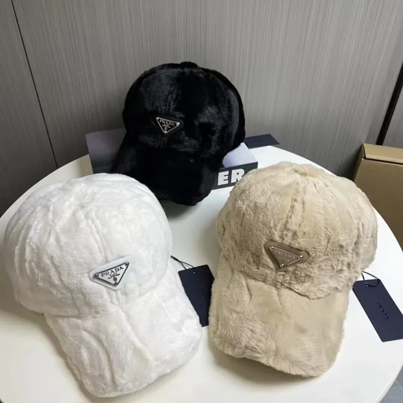 Prada Triangle Logo Nylon Cap Collection