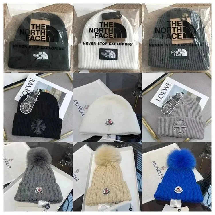 The North Face Logo Knit Beanie Collection
