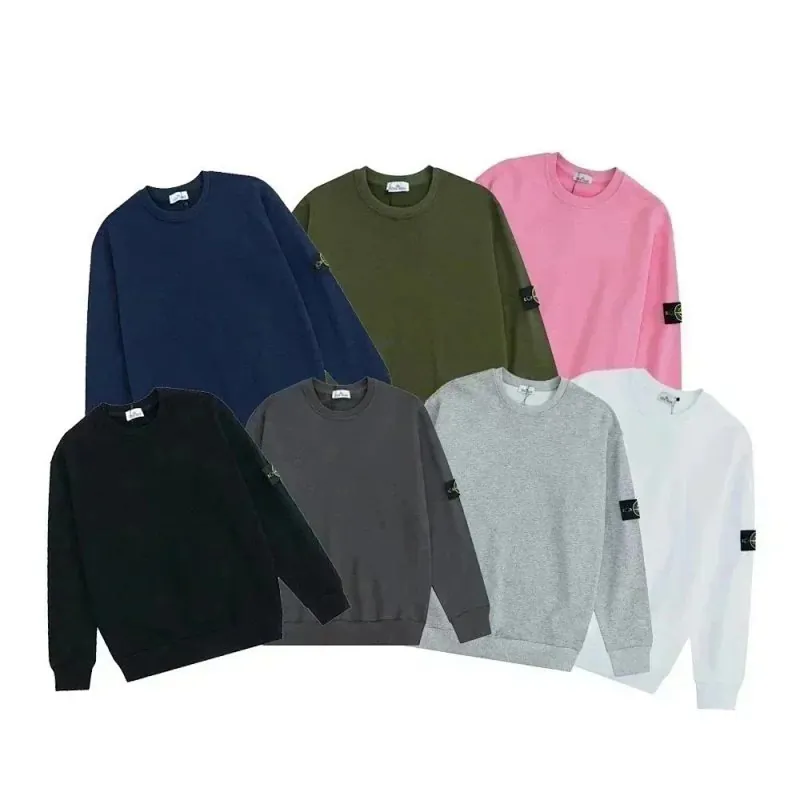 Stone Island Badge Sweatshirt Collection