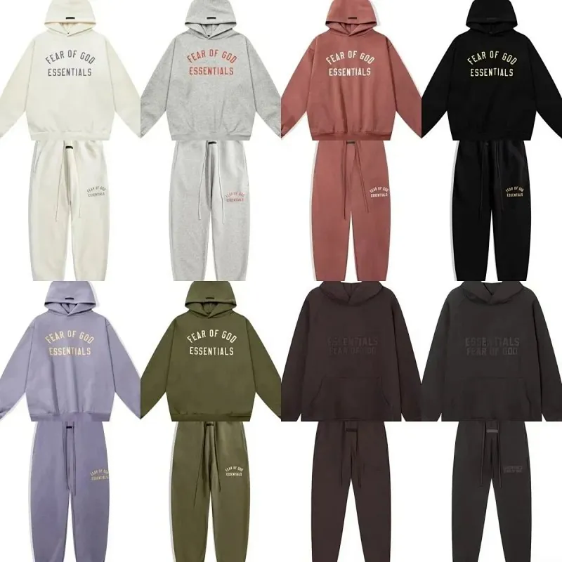 Fear of God Essentials Hoodie Sweatpants Set Collection