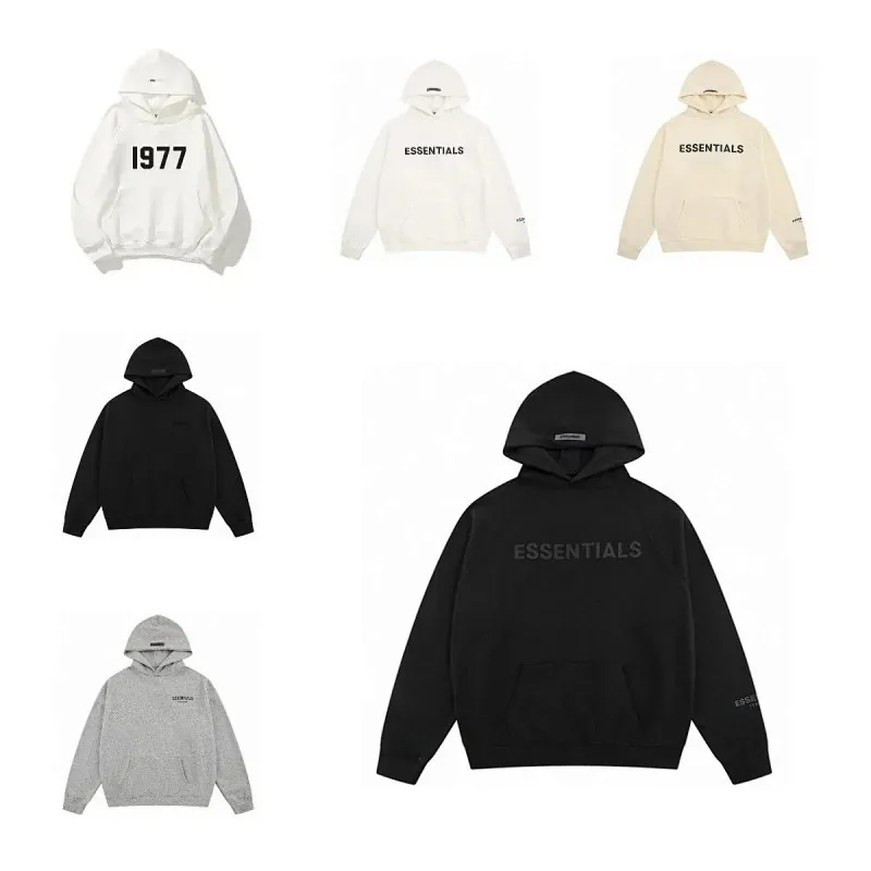 Fear of God Essentials 1977 Logo Hoodie Collection