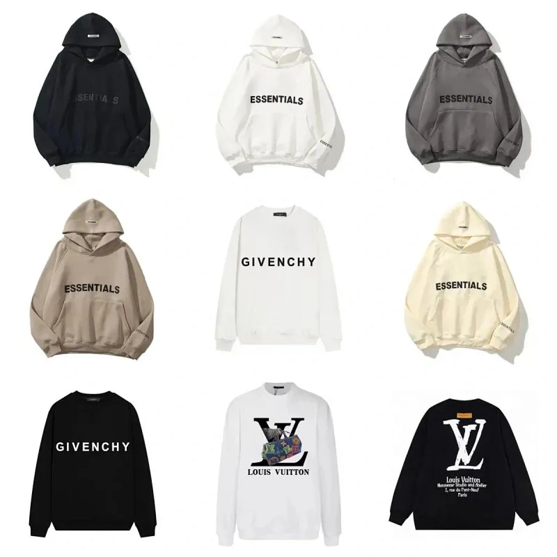 Fear of God Essentials Logo Hoodie Collection