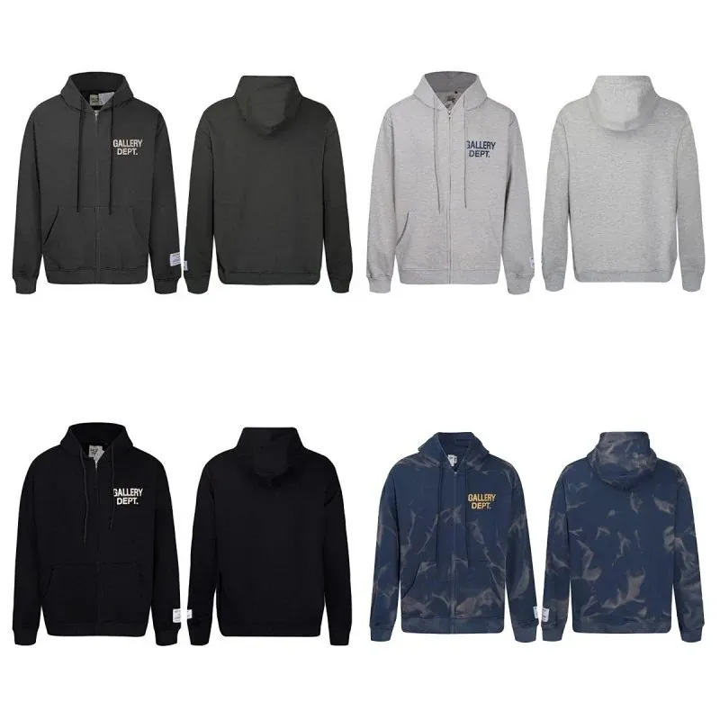 Gallery Dept Zip Up Hoodie Collection