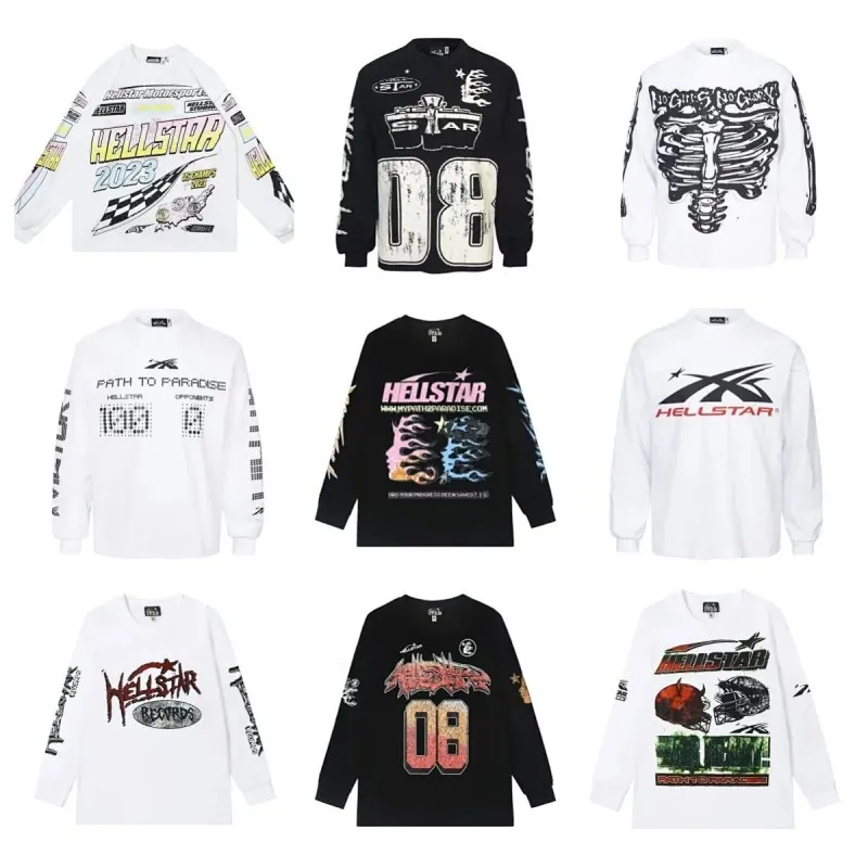 Hellstar Graphic Long Sleeve T-Shirt Collection