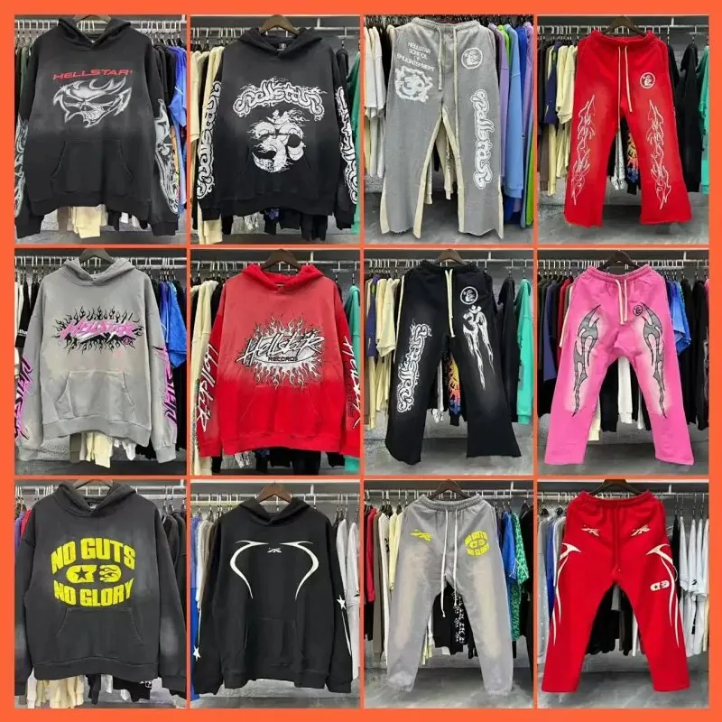 Hellstar Hoodie Sweatpants Tracksuit Collection