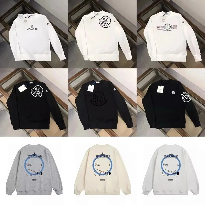 Moncler Monogram Crewneck Sweatshirt Collection