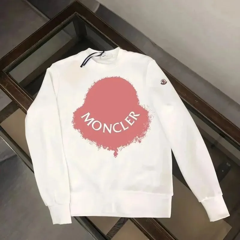 Moncler Spray Logo Crewneck Sweatshirt