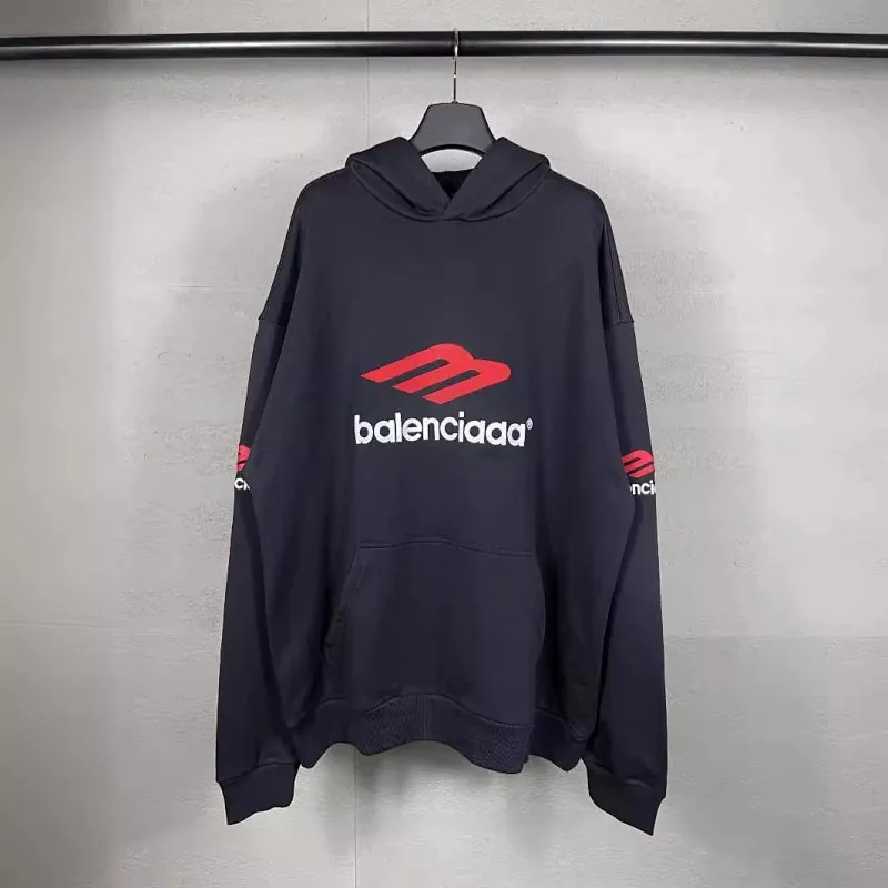 Balenciaga Sports Logo Hoodie
