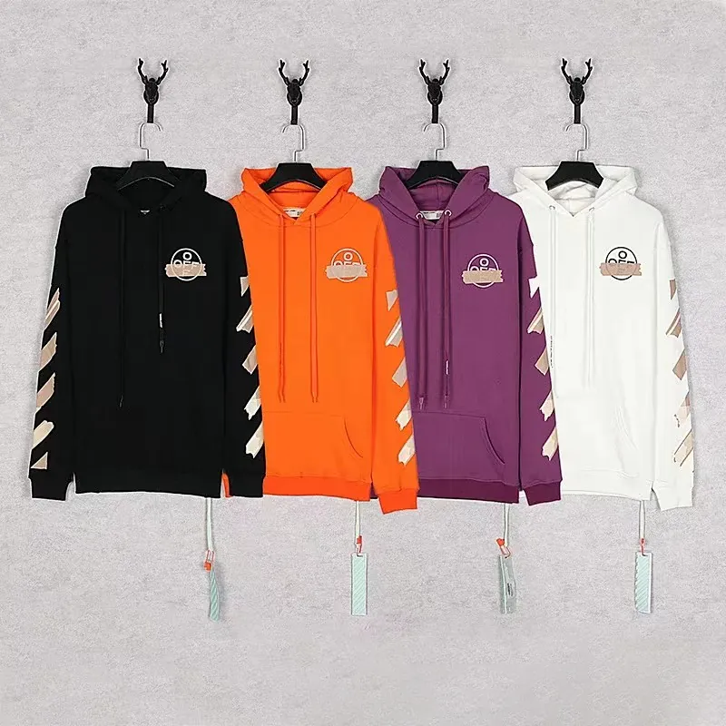 Off-White Diagonal Stripe Hoodie Collection
