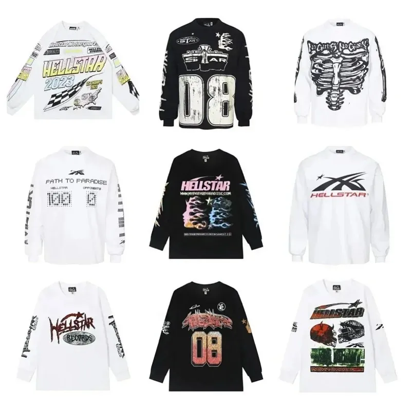Hellstar Graphic Long Sleeve T-Shirt Collection
