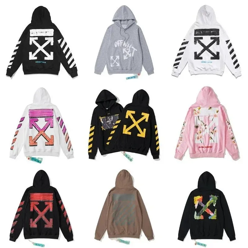Off-White Arrow Print Hoodie Collection
