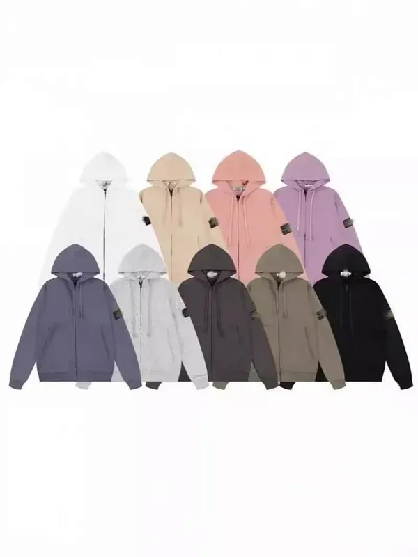 Stone Island Compass Badge Hoodie Collection