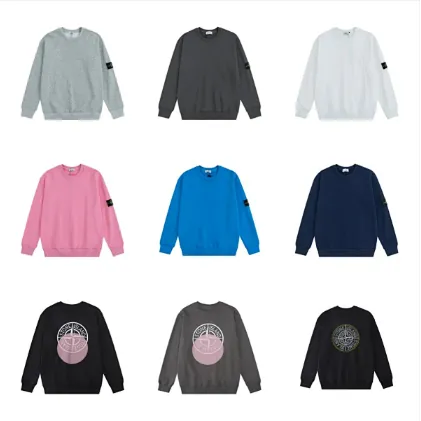Stone Island Colour Crewneck Sweatshirt Collection