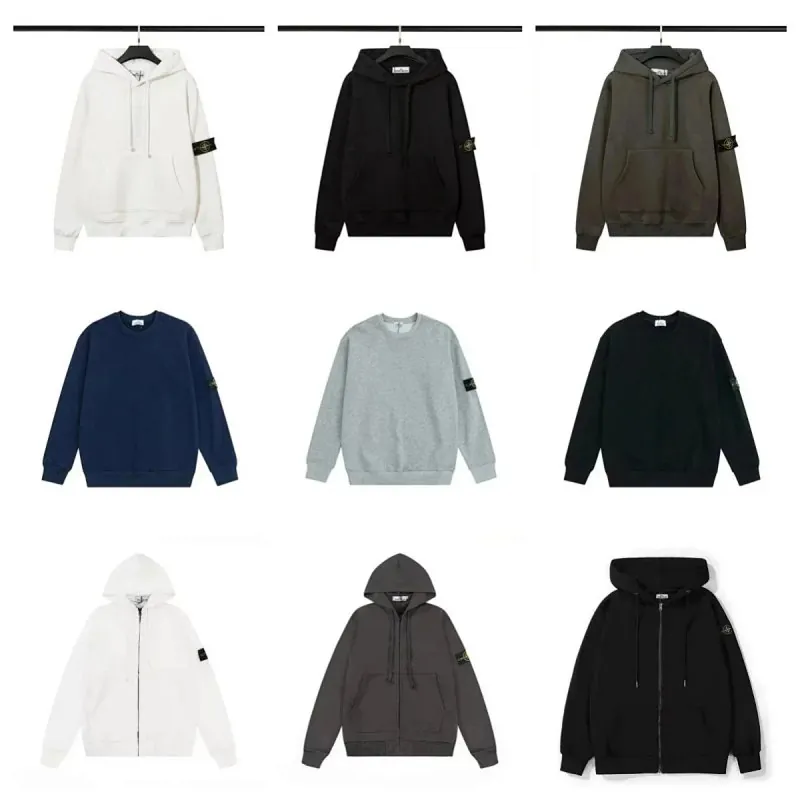 Stone Island Hoodie Sweatshirt And Zip Collection