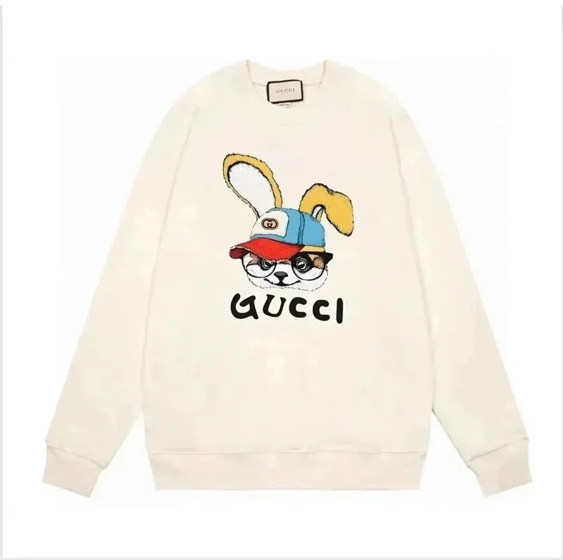 Gucci Rabbit Graphic Cream Sweatshirt