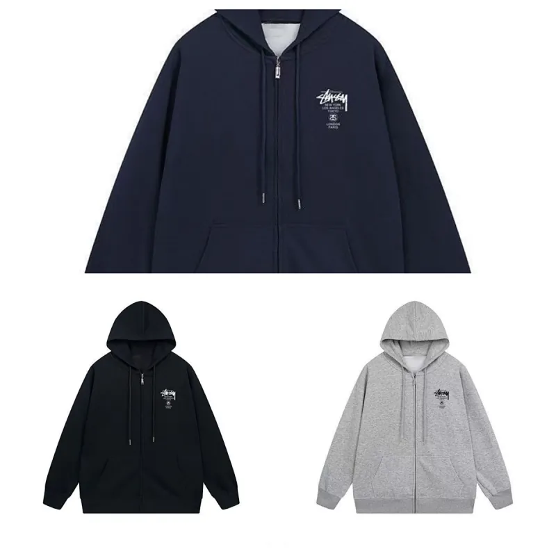 Stussy Zip Up Hoodie Collection